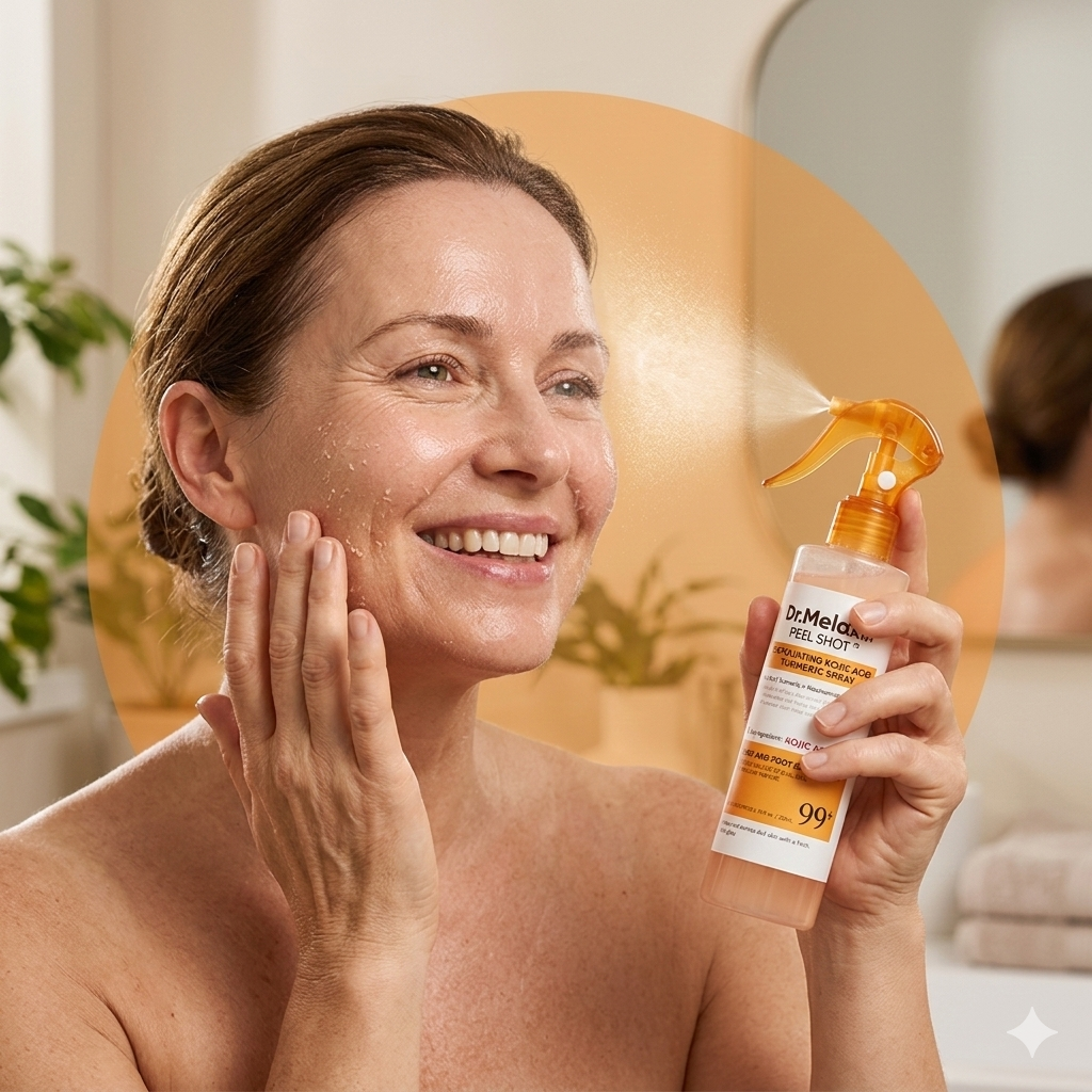 Exfoliante Peel Shot Spray: Reduce manchas y mejora la textura